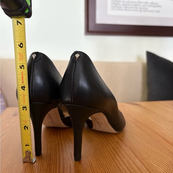 SAM EDELMAN STILETTO HIGH HEELS, BLACK, SIZE 7.5 M - Picture 2 of 11